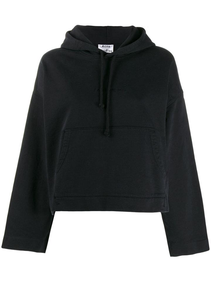 Acne Studios Joghy Emboss Hoodie - Black