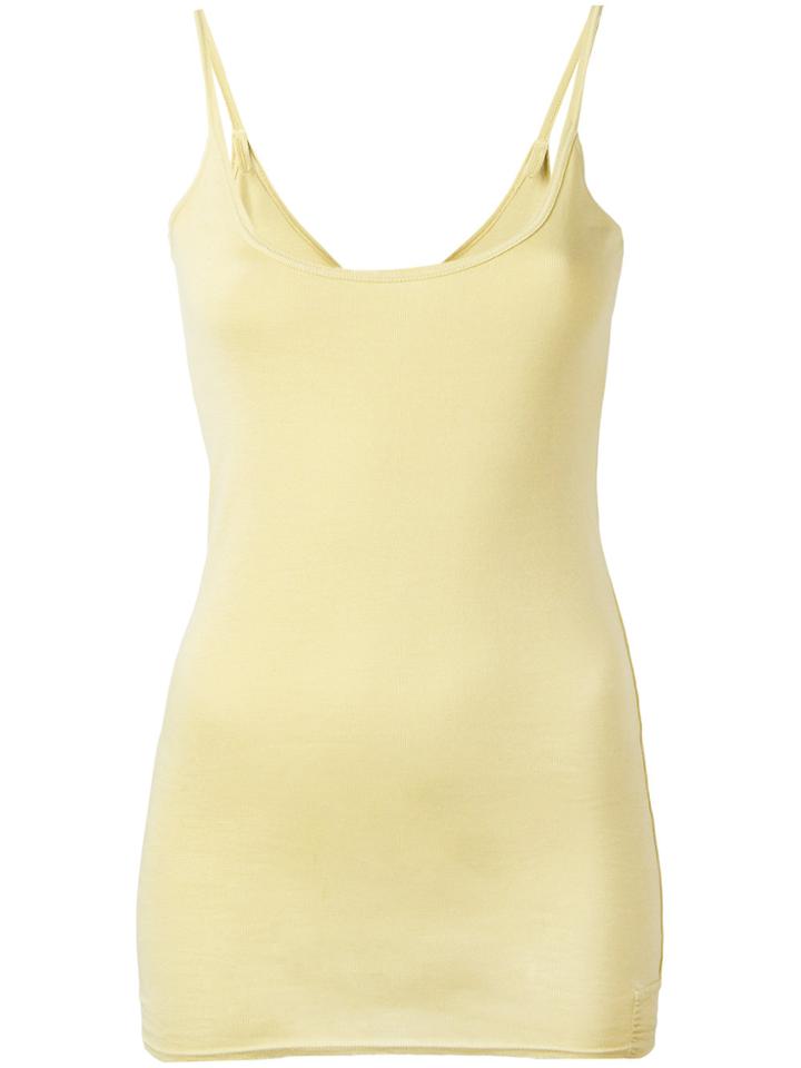 Kristensen Du Nord Fitted Tank Top - Yellow & Orange