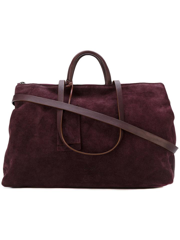 Marsèll - Tote Bag - Women - Suede - One Size, Red, Suede