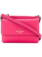 Karlee Crossbody Bag - Women - Calf Leather - One Size, Pink/purple, Calf Leather, Kate Spade