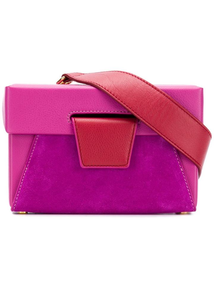 Yuzefi Box Belt Bag - Pink & Purple