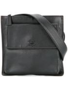 Chanel Vintage Cc Logo Belt Bag - Black