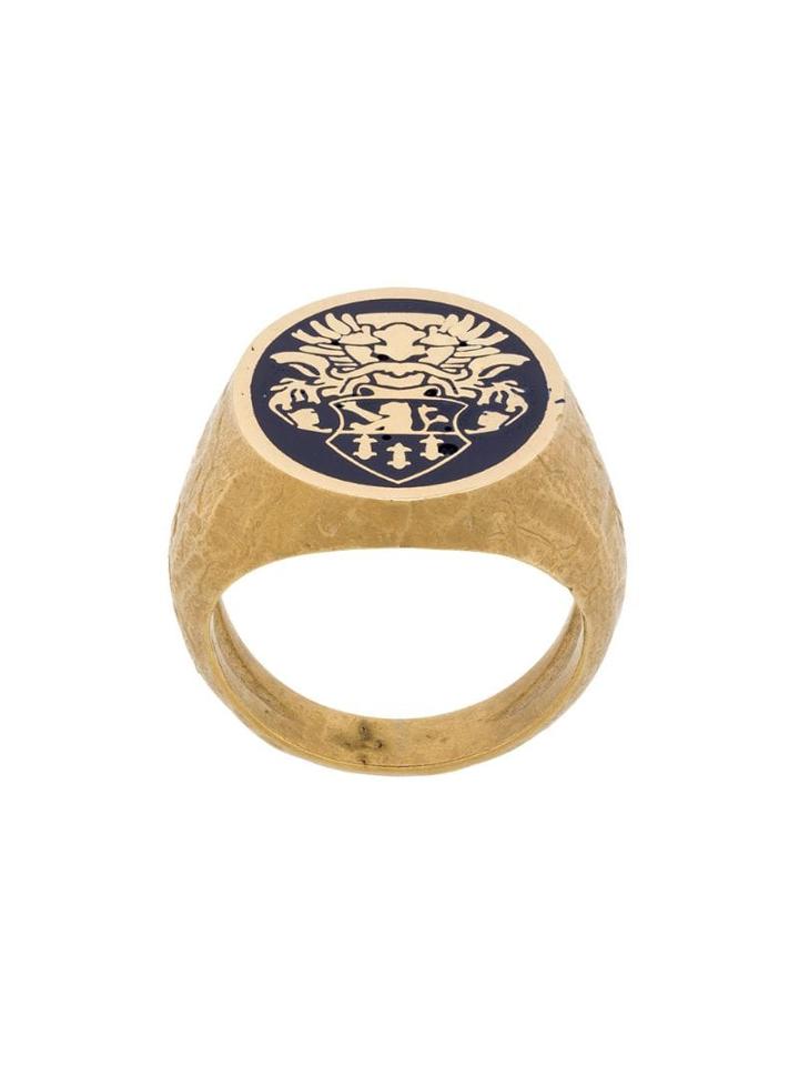 Andrea D'amico Signet Ring - Gold