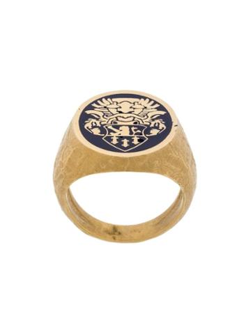 Andrea D'amico Signet Ring - Gold