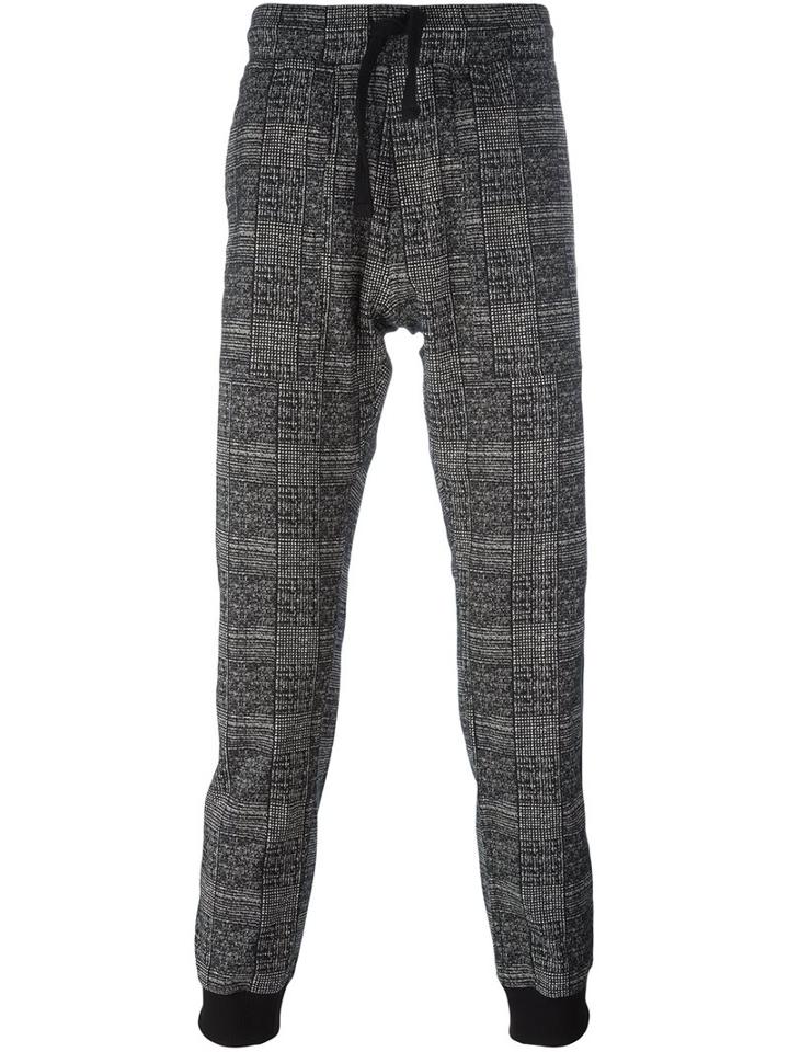 Christian Pellizzari Checked Track Pants