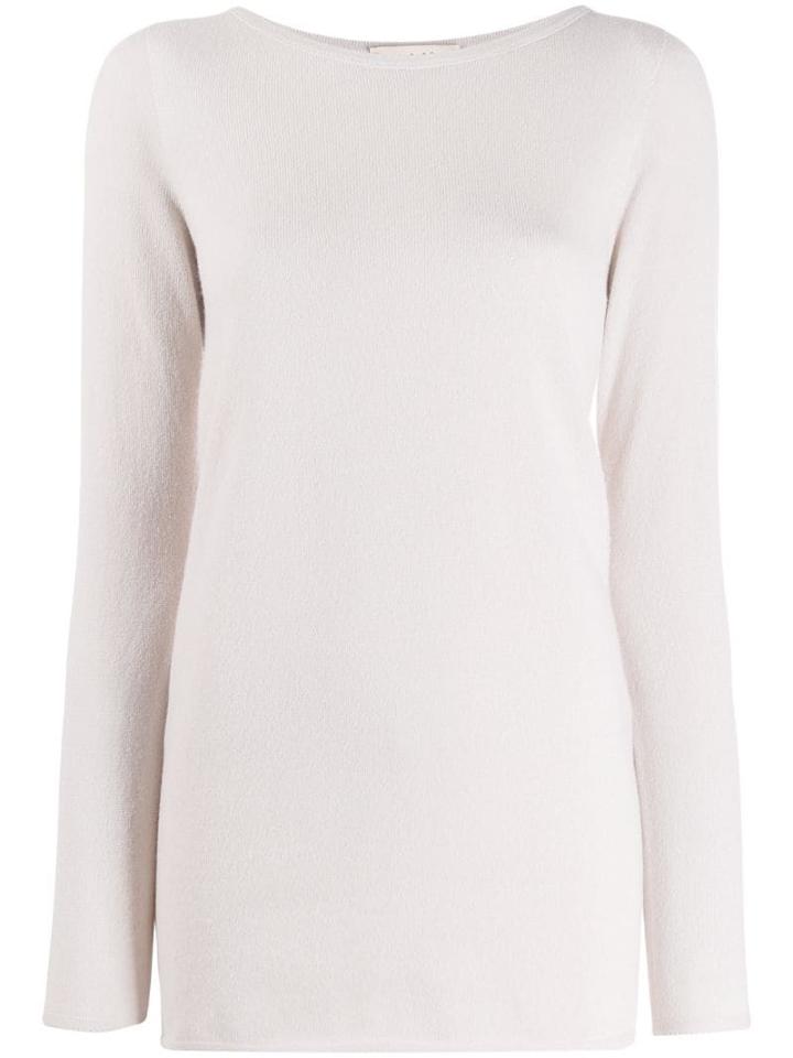 Gentry Portofino Cashmere Jumper - Neutrals