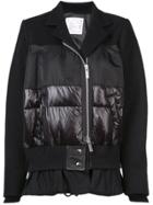 Sacai Contrast Style Jacket - Black