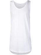 John Elliott 'curve' Tank Top, Men's, Size: Medium, White, Modal/supima Cotton