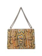 Gucci Brown Dionysus Medium Python Shoulder Bag - Multicolour
