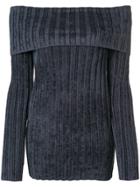 Sies Marjan Ribbed Jumper - Grey