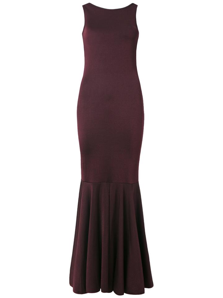 Cecilia Prado - Knit Gown - Women - Acrylic/lurex/viscose - P, Red, Acrylic/lurex/viscose
