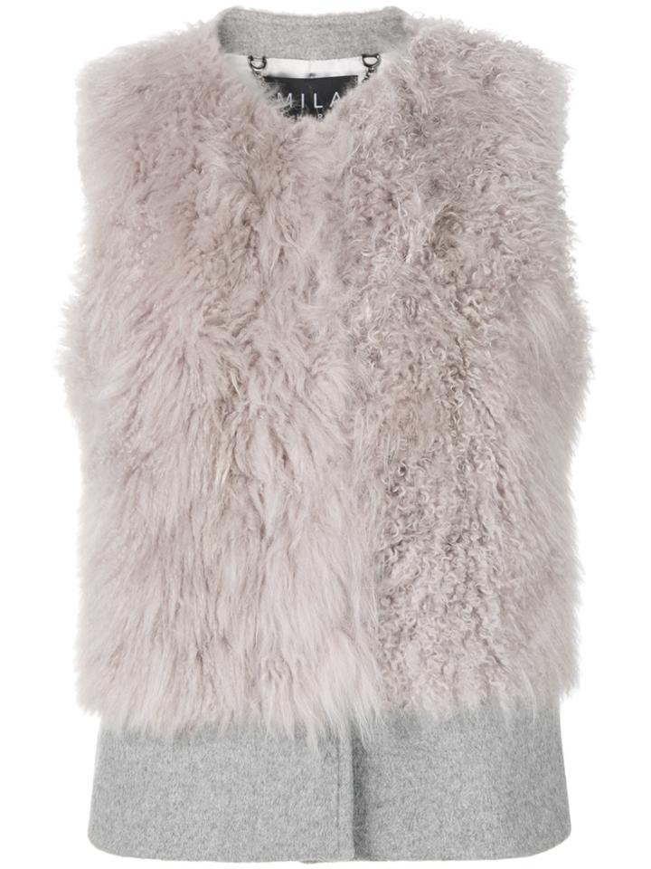 Cara Mila Dottie Cashmere Fur Gilet - Unavailable