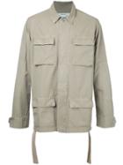 Off-white - Field Jacket - Men - Cotton - M, Nude/neutrals, Cotton