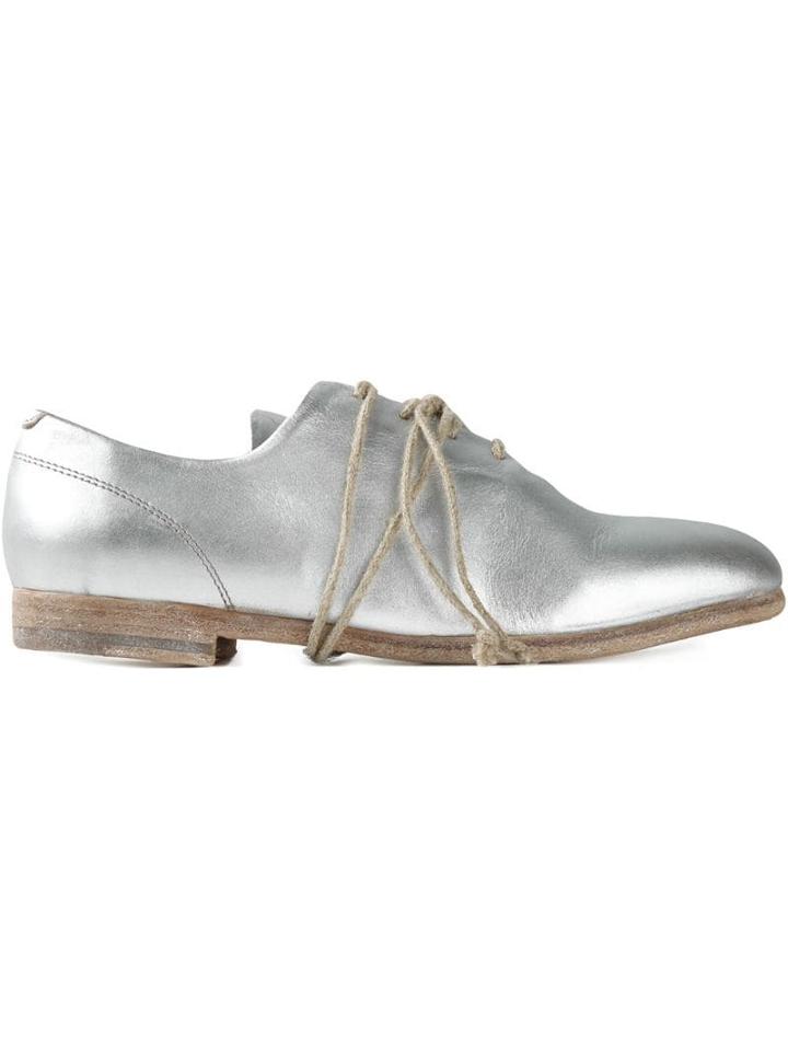 The Last Conspiracy 'sigga' Oxford Shoes - Metallic