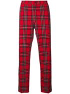 Stussy Check Tapered Trousers
