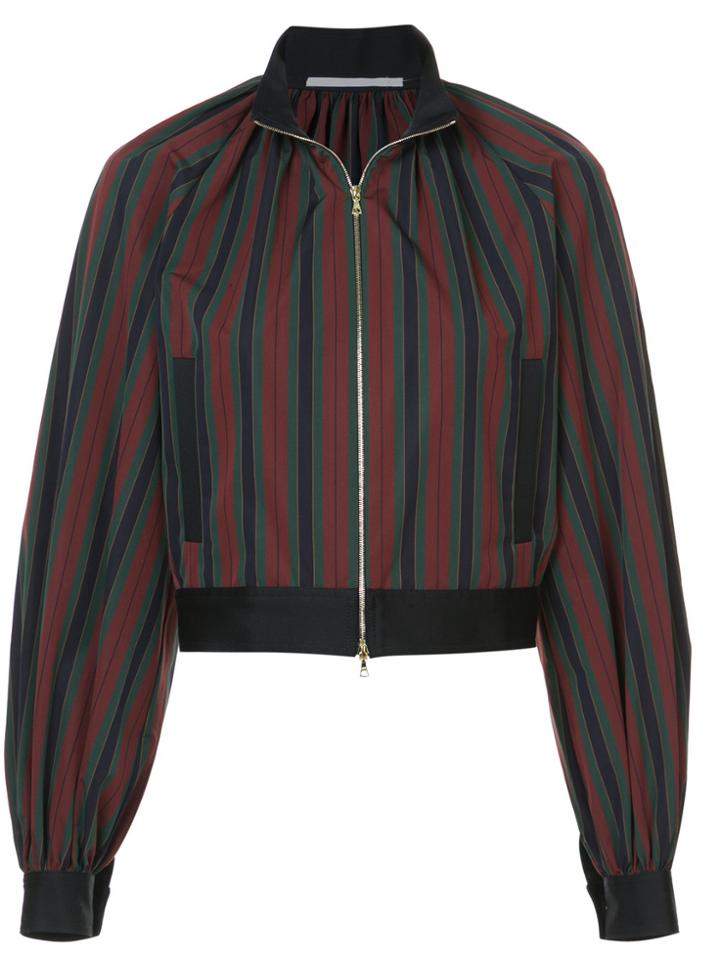 Rosetta Getty Cropped Bomber Jacket - Multicolour