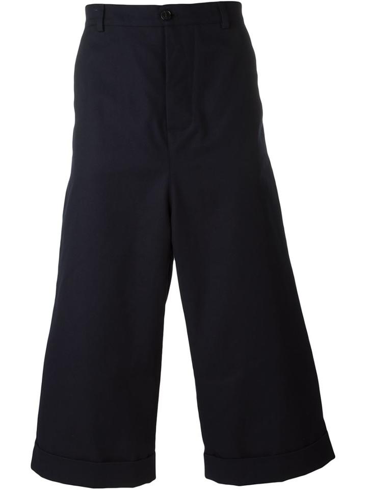 Société Anonyme 'hackney Long' Trousers, Adult Unisex, Size: Large, Blue, Cotton