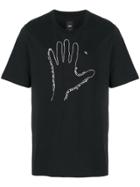 Oamc Hand Print T-shirt - Black