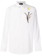 No21 Leaf Print Shirt - White