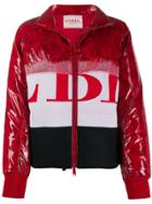 Iceberg Contrast Graphic-print Puffer Jacket - Red