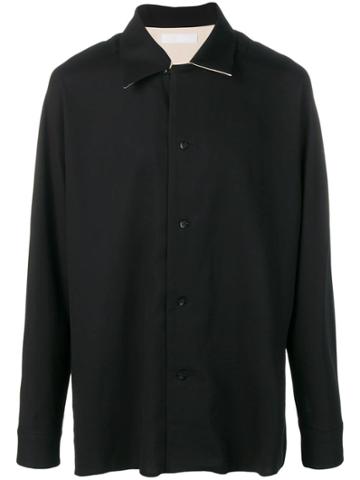 Ethosens Pointed Collar Shirt - Black