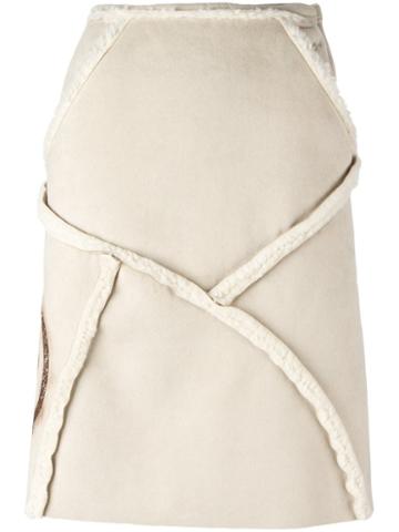 Walter Van Beirendonck Vintage Panelled A-line Skirt