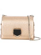 Jimmy Choo Studded Cross Body Bag, Women's, Grey, Leather