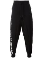 Off-white Virgil Abloh Track Pants, Men's, Size: Large, Black, Cotton