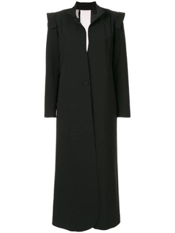 Symetria Acquisition Two-tone Coat - Black
