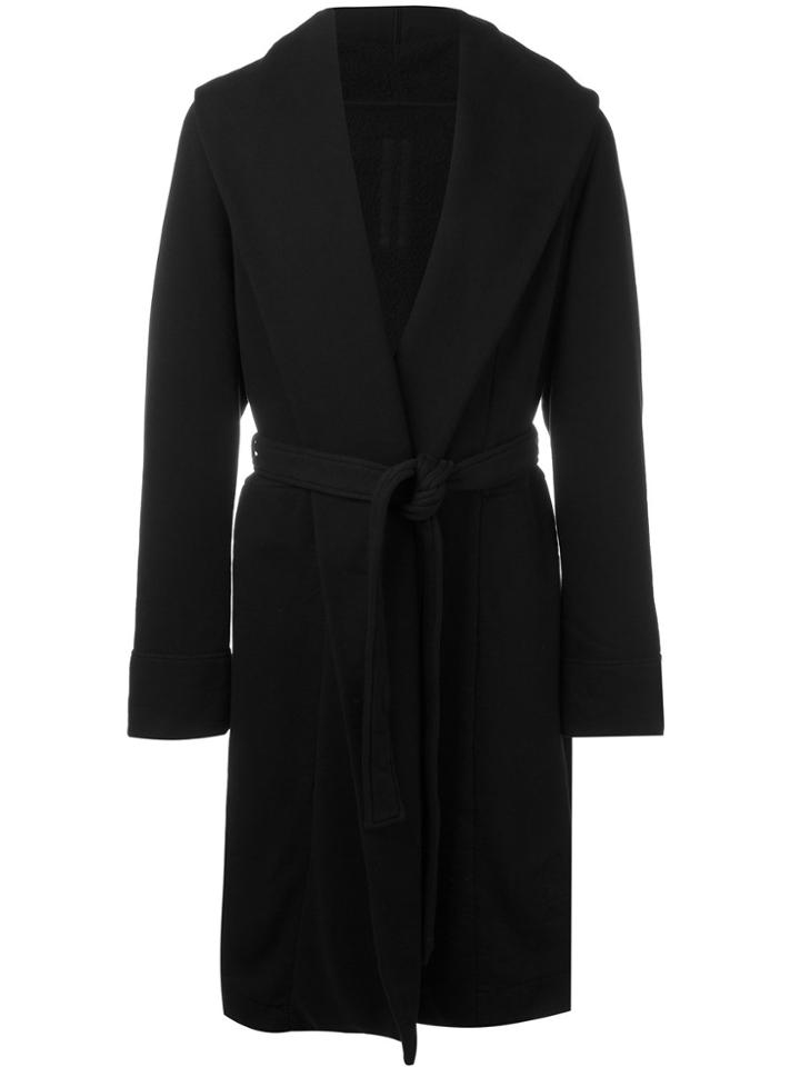 Rick Owens Drkshdw Waist-tie Coat - Black
