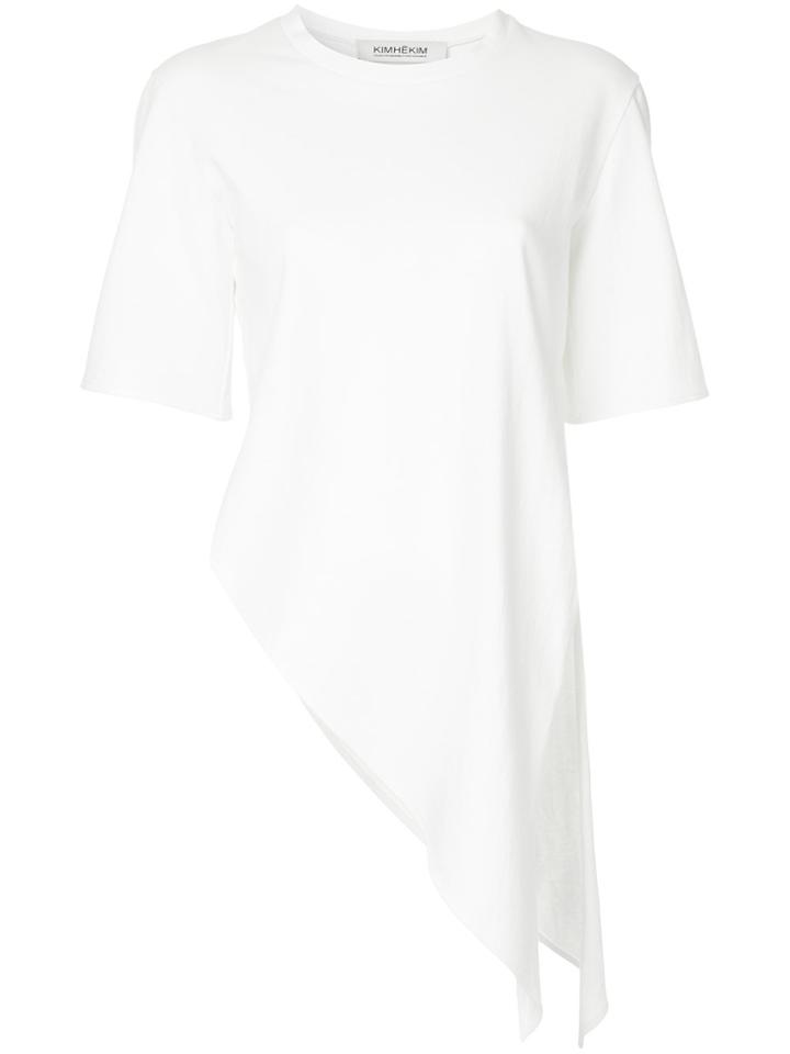 Kimhekim Side Ribbon Top - White