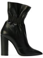 Msgm Elasticated Ankle Boots - Black