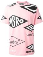 House Of Holland Umbro Print T-shirt, Adult Unisex, Size: Large, Pink/purple, Cotton