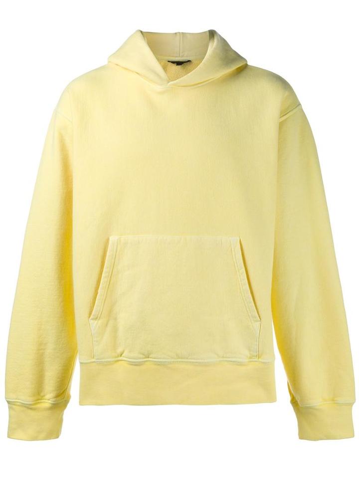 Yeezy Season 3 Hoodie, Men's, Size: Small, Yellow/orange, Cotton