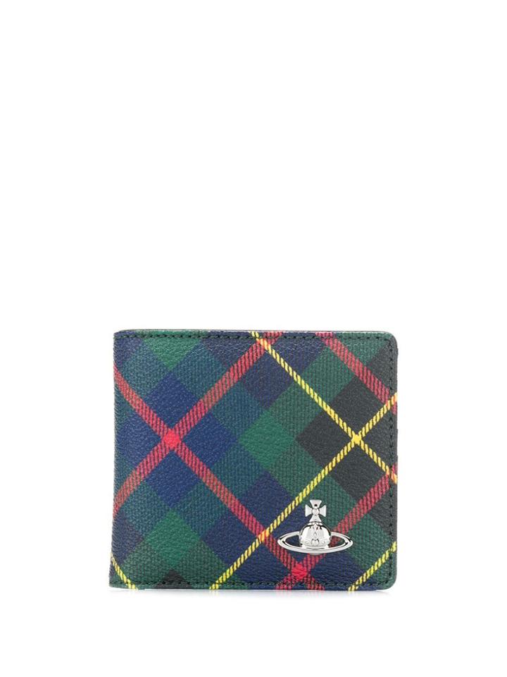Vivienne Westwood Derby Billfold Wallet - Blue