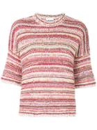 Ganni Chunky Shortsleeved Jumper - Multicolour