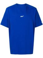 Ader Error Oversized Logo T-shirt - Blue