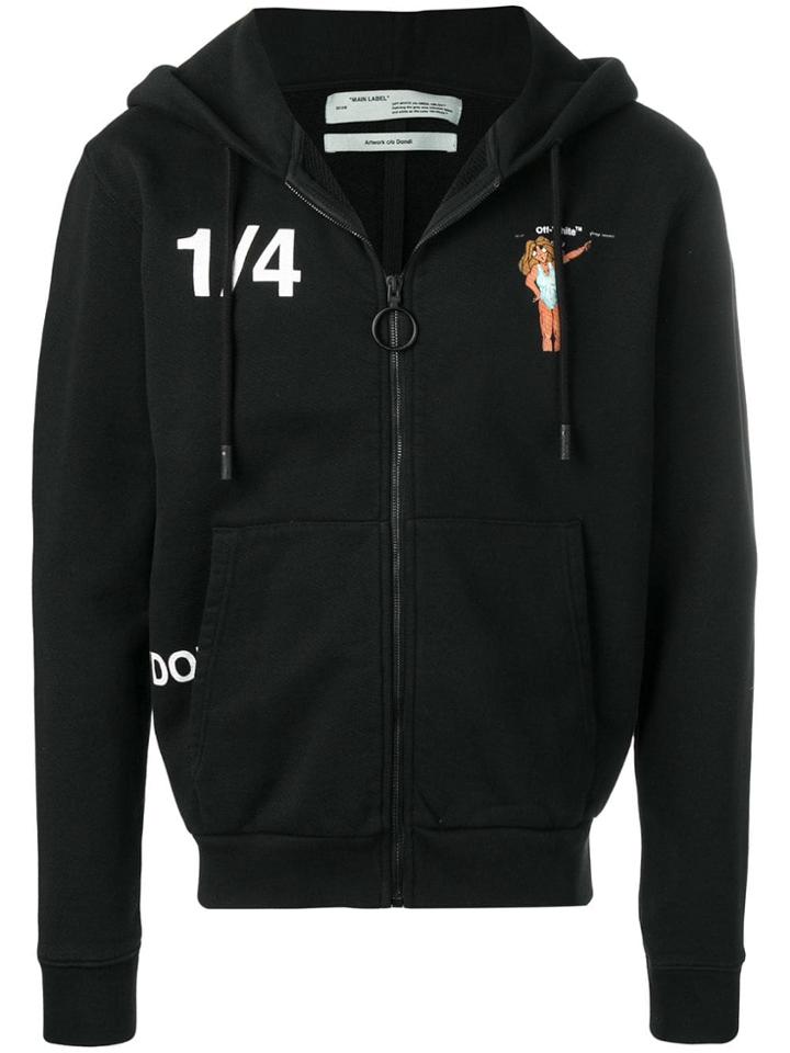 Off-white Dondi Woman Hoodie - Black