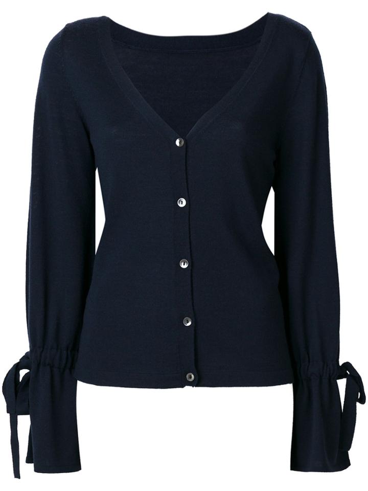P.a.r.o.s.h. V-neck Cardigan - Blue