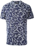 Neil Barrett Leopard Pattern Print T-shirt