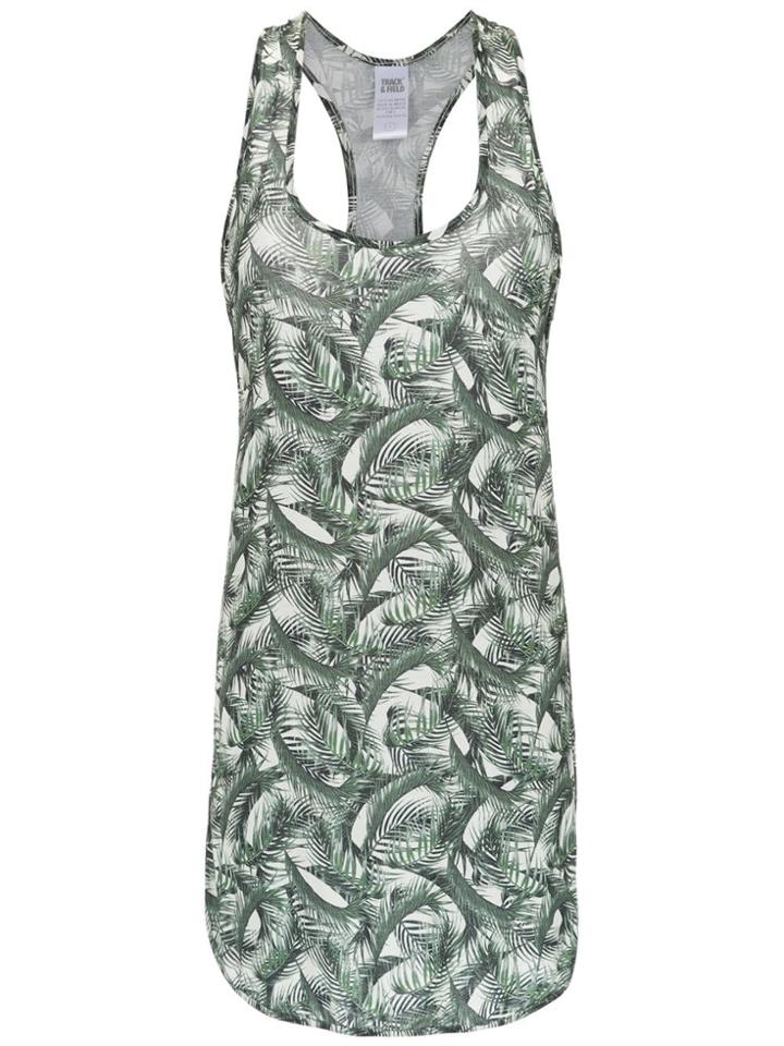 Track & Field Printed Dress - Green