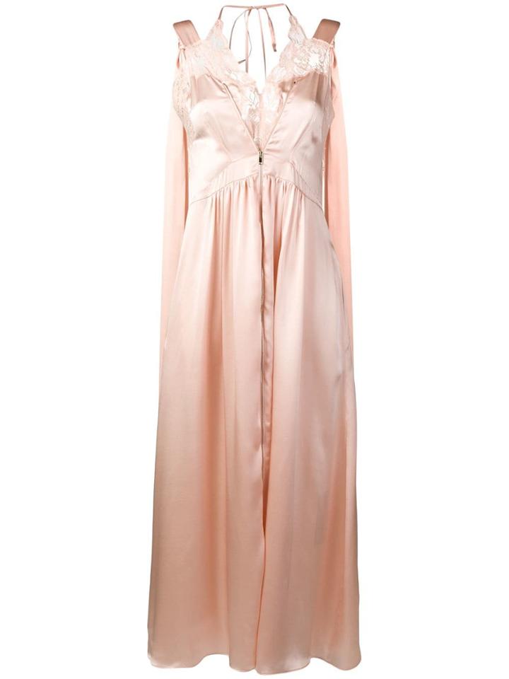 Stella Mccartney Sleeveless Satin Dress - Pink