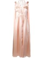 Stella Mccartney Sleeveless Satin Dress - Pink