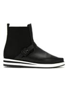 Mara Mac Leather Boots - Black