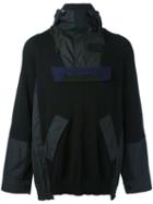 Sacai - Deconstructed Hooded Jacket - Men - Cotton - 2, Black, Cotton