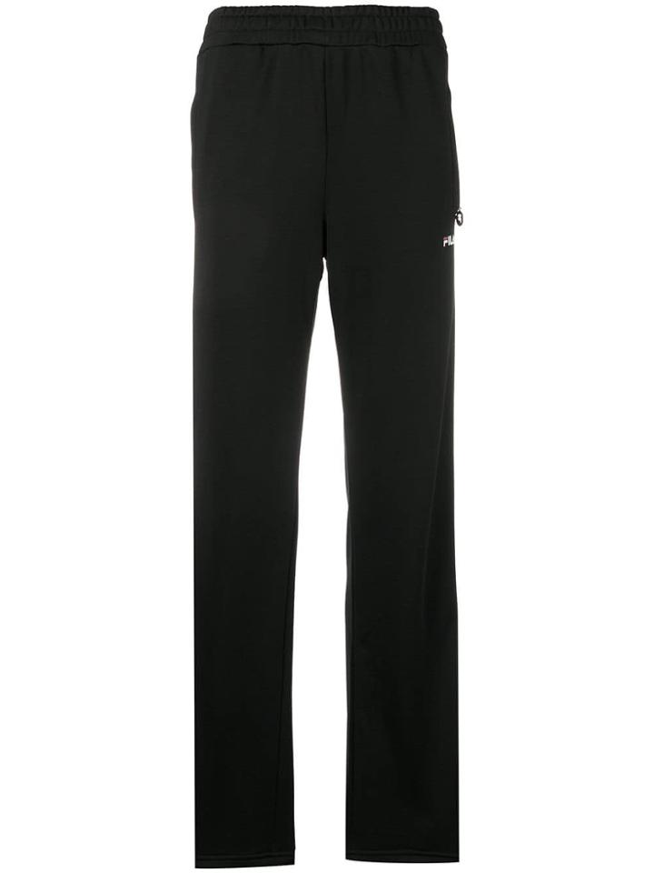 Fila Logo Tape Track Pants - Black