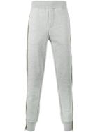 Moncler Side-stripe Track Trousers - Grey