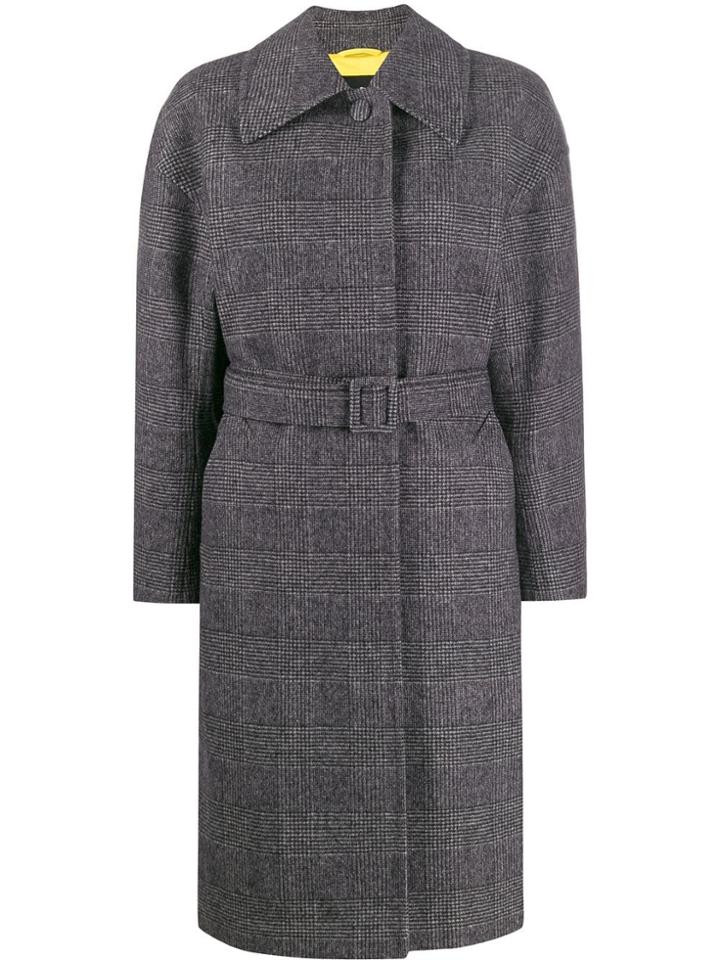 Ienki Ienki Oversized Belted Coat - Grey