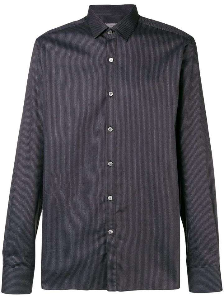 Lanvin Striped Shirt - Grey