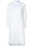 Junya Watanabe Comme Des Garçons Midi Shirt Dress, Women's, Size: M, White, Linen/flax